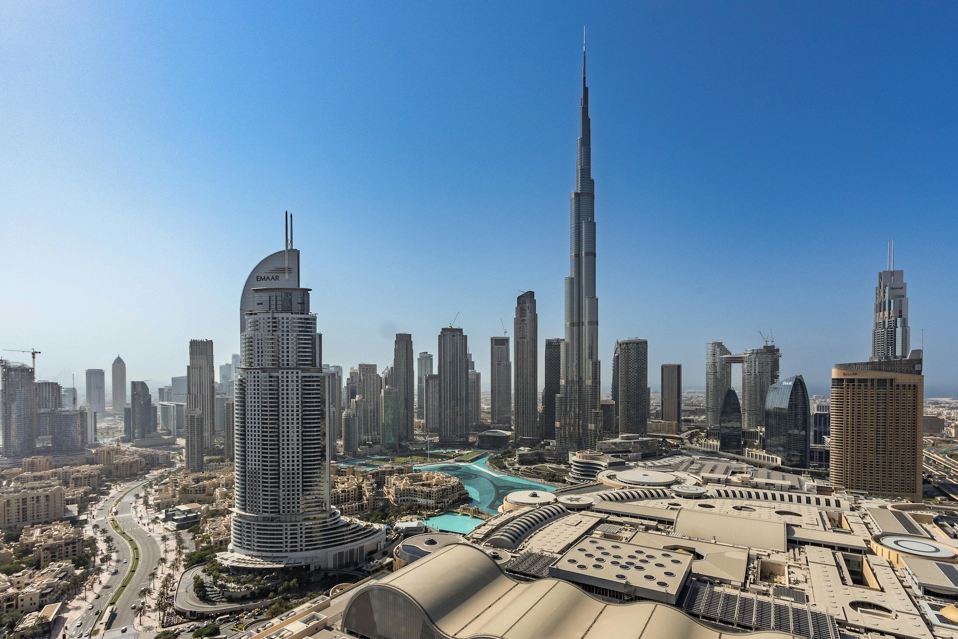 Dubai Skyline and Burj Khalifa