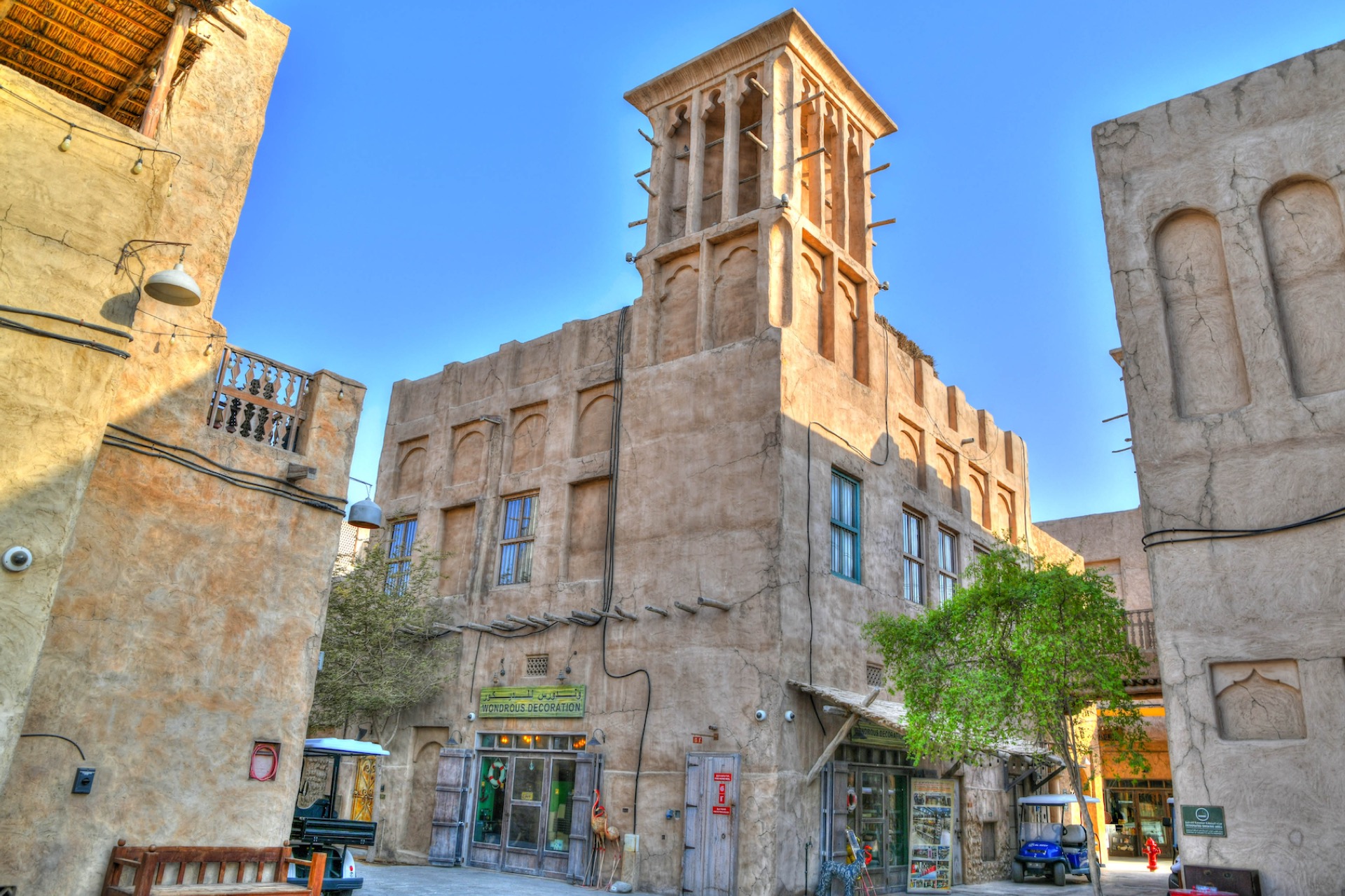 Traditional Dubai Architecture